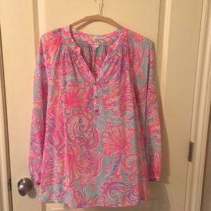 XL Lilly Pulitzer Elsa Blouse